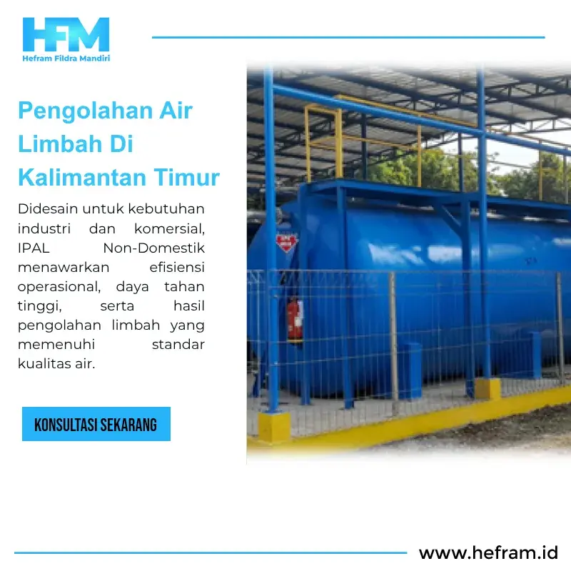 Pengolahan Air Limbah Di Kalimantan Timur